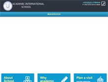 Tablet Screenshot of daracademic.com